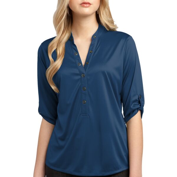 OGIO Crush Henley LOG111 Crush Henley Thumbnail